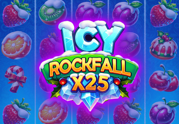 Слот Icy Rockfall X25 в Vulkan Platinum казино